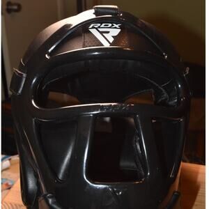 RDX Large MMA Martial Arts Kickboxing Muay Thai Helmet Headguard HGR T1FB
